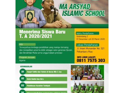 MA Arsyad Islamic School